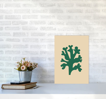 Cutout Seaweed Art Print by Jason Stanley A3 Black Frame