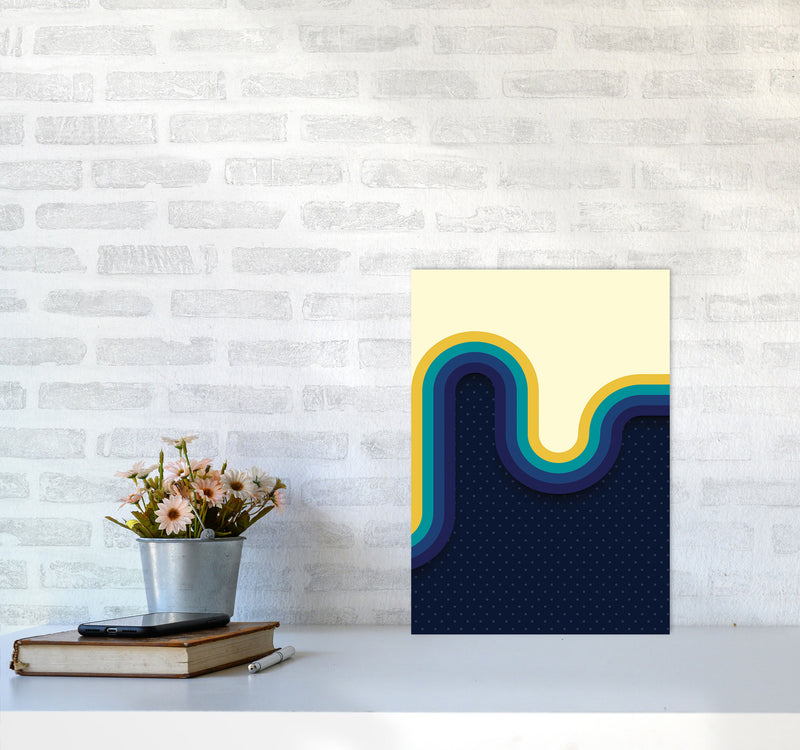 Melty Vibes II Art Print by Jason Stanley A3 Black Frame