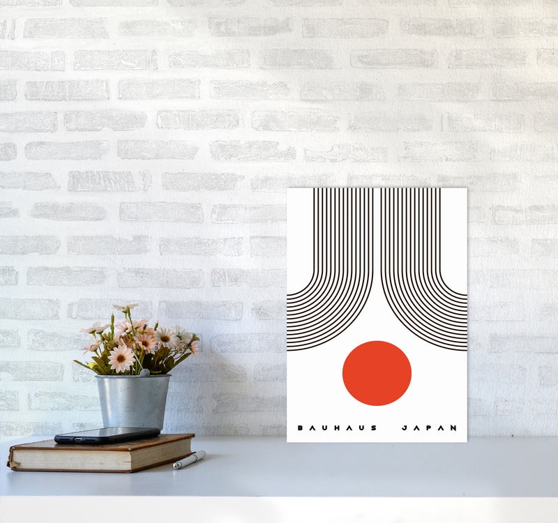 Bauhaus Japan Art Print by Jason Stanley A3 Black Frame