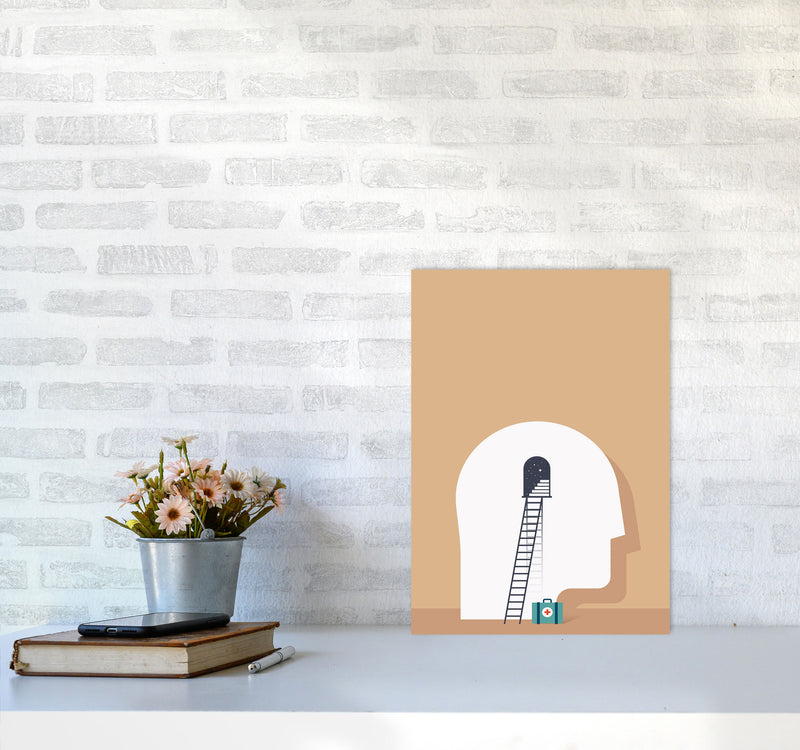 To The Rescue Art Print by Jason Stanley A3 Black Frame