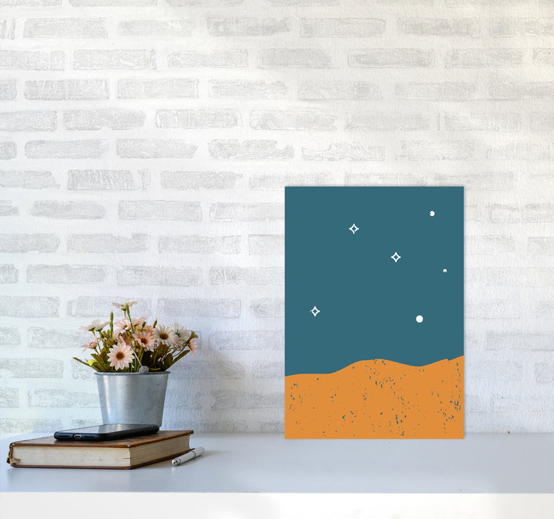 Starry Night Art Print by Jason Stanley A3 Black Frame