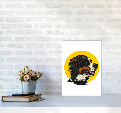 The Best Boy Art Print by Jason Stanley A3 Black Frame