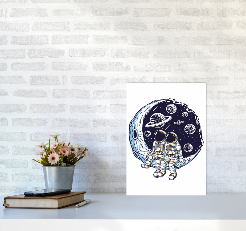 Best Friends Art Print by Jason Stanley A3 Black Frame