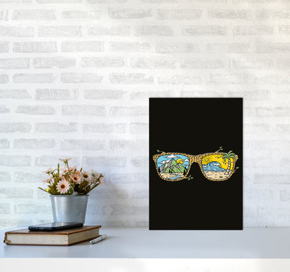Sunny Daze Art Print by Jason Stanley A3 Black Frame