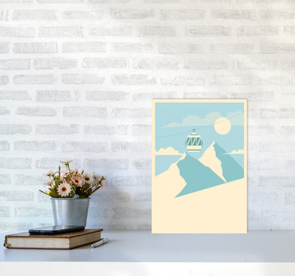 Gondola Ride Art Print by Jason Stanley A3 Black Frame