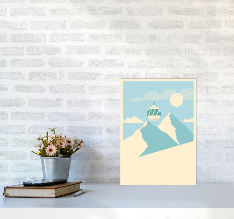 Gondola Ride Art Print by Jason Stanley A3 Black Frame