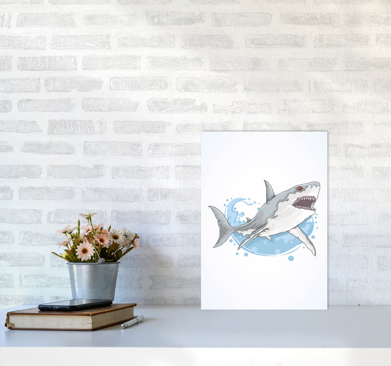 Rarrrrr!! Art Print by Jason Stanley A3 Black Frame