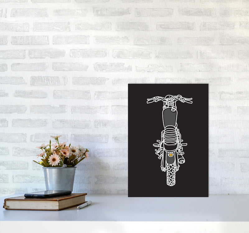Let's Ride! Art Print by Jason Stanley A3 Black Frame
