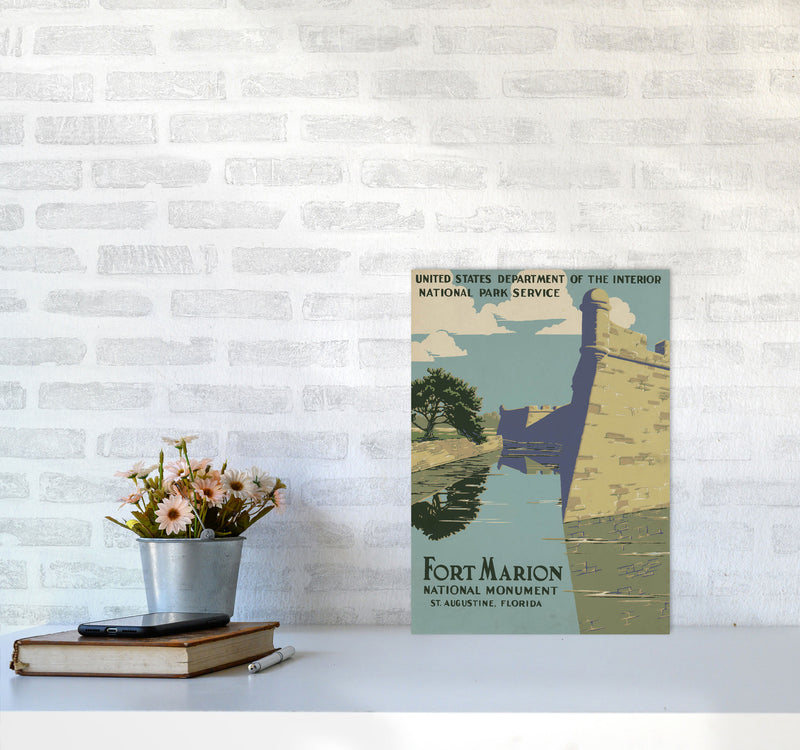 Fort Marion National Park Art Print by Jason Stanley A3 Black Frame