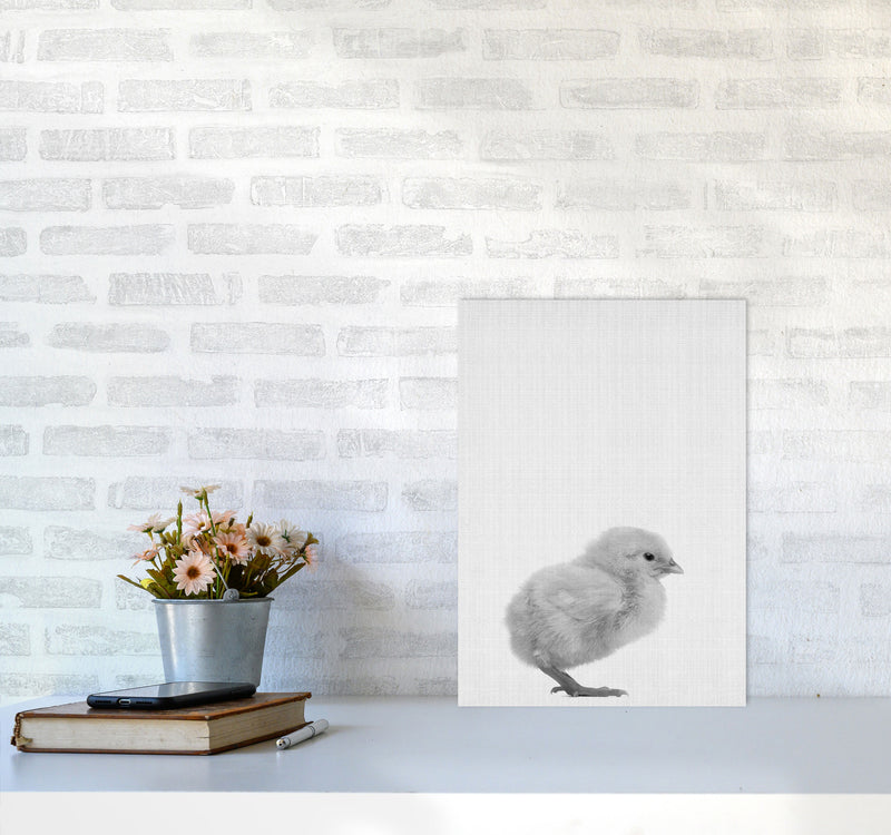 Just Me And My Chick Art Print by Jason Stanley A3 Black Frame