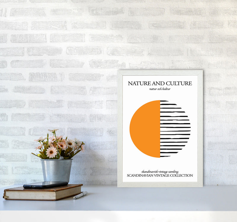 Nature And Culture Scandinavian Collection II Art Print by Jason Stanley A3 Oak Frame