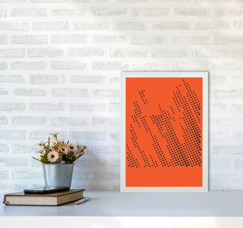 Minimal Geometric Series - 41 Art Print by Jason Stanley A3 Oak Frame