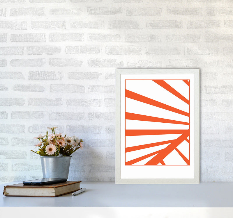 Minimal Geometric Series - 26 Art Print by Jason Stanley A3 Oak Frame
