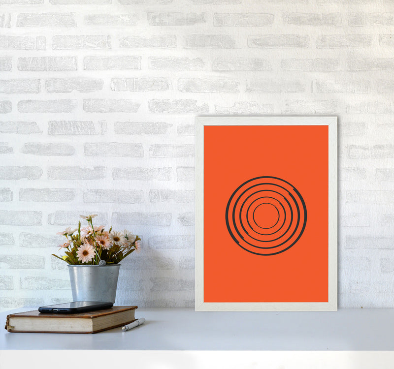 Minimal Geometric Series - 27 Art Print by Jason Stanley A3 Oak Frame
