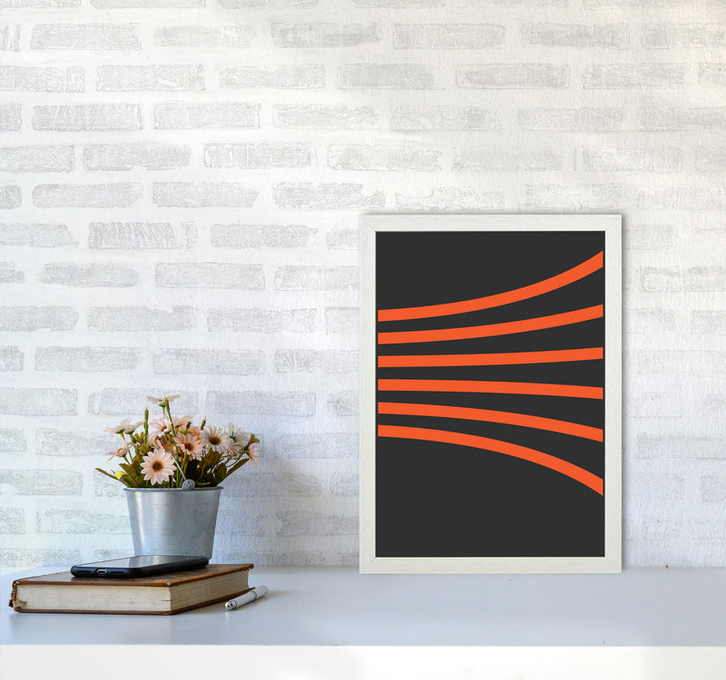 Minimal Geometric Series - 16 Art Print by Jason Stanley A3 Oak Frame