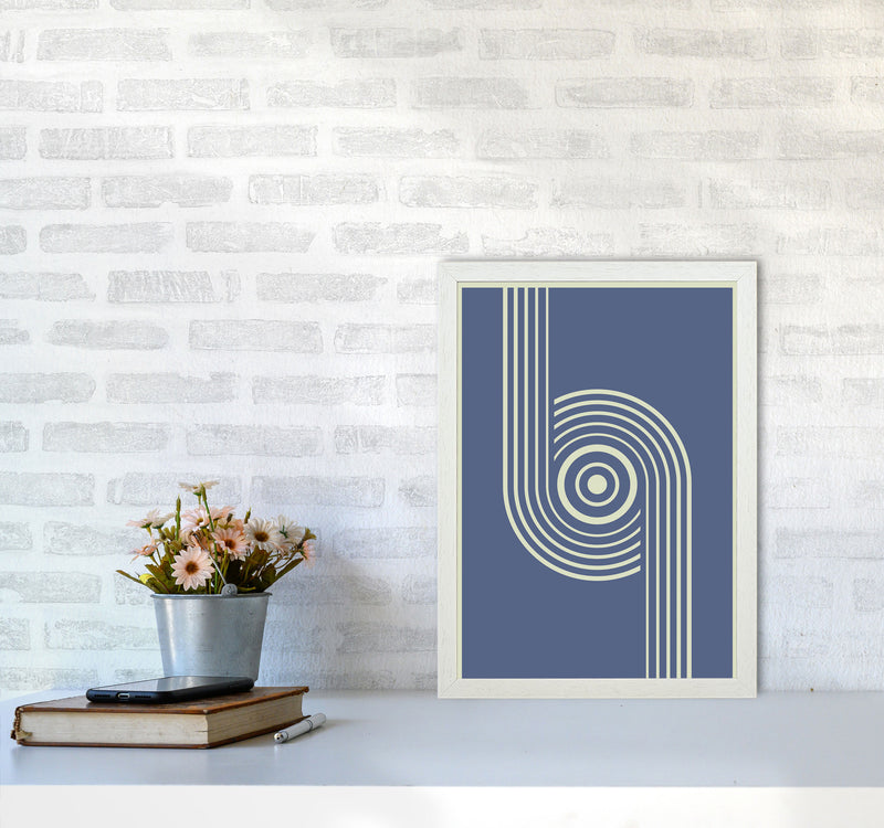 Minimal Geometric Series - 10 Art Print by Jason Stanley A3 Oak Frame