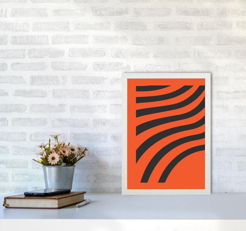 Minimal Geometric Series - 15 Art Print by Jason Stanley A3 Oak Frame