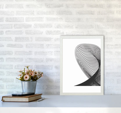 Minimal Geometric Series - 14 Art Print by Jason Stanley A3 Oak Frame