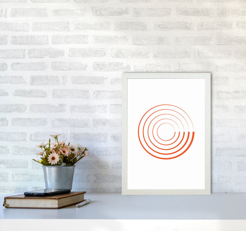 Minimal Geometric Series - 29 Art Print by Jason Stanley A3 Oak Frame