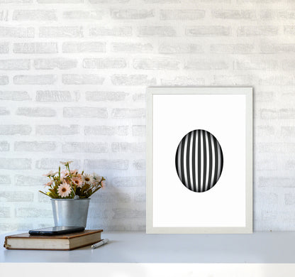 Minimal Geometric Series - 47 Art Print by Jason Stanley A3 Oak Frame