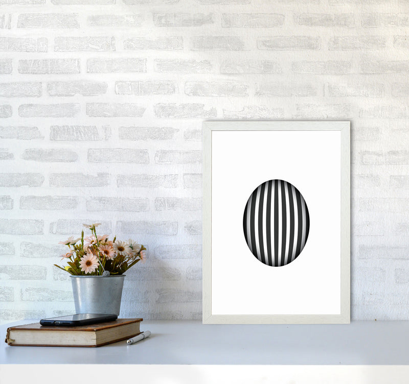 Minimal Geometric Series - 47 Art Print by Jason Stanley A3 Oak Frame