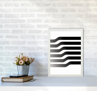 Minimal Geometric Series - 3 Art Print by Jason Stanley A3 Oak Frame