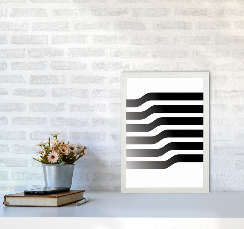 Minimal Geometric Series - 3 Art Print by Jason Stanley A3 Oak Frame