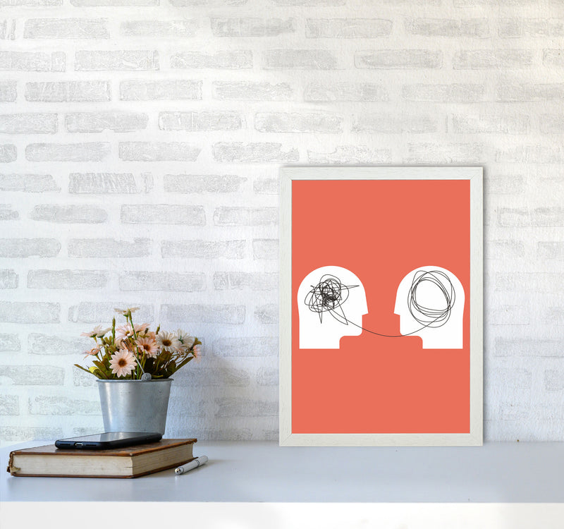 Disorganized To Organized Art Print by Jason Stanley A3 Oak Frame
