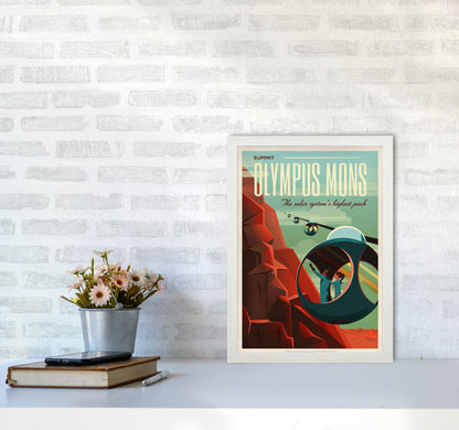 Spacex - Valles Marineris Art Print by Jason Stanley A3 Oak Frame