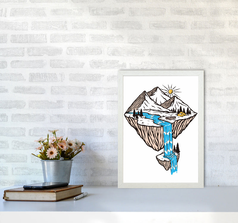 More Than Meets The Eye Art Print by Jason Stanley A3 Oak Frame