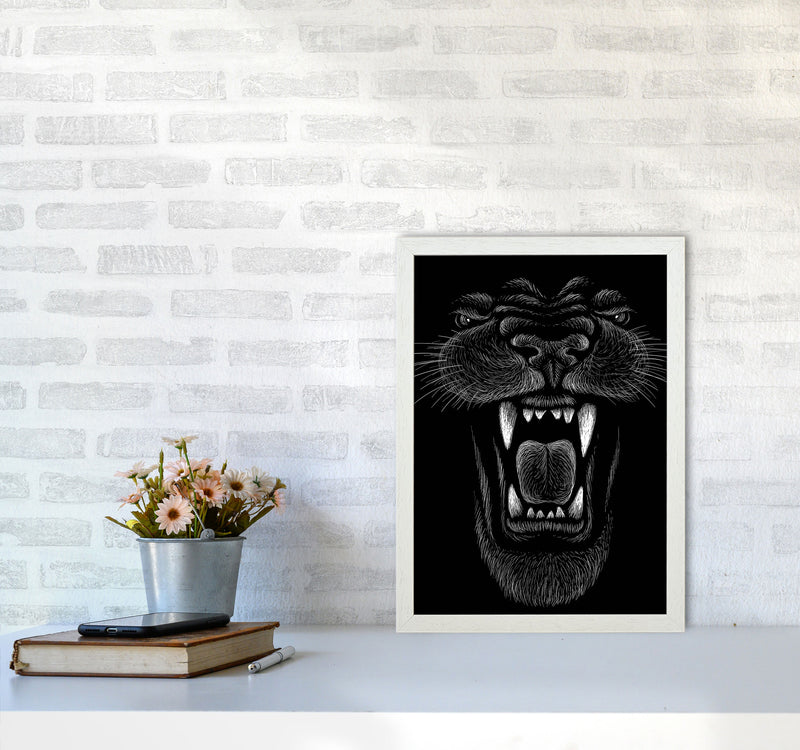 Up Close And Personal Art Print by Jason Stanley A3 Oak Frame