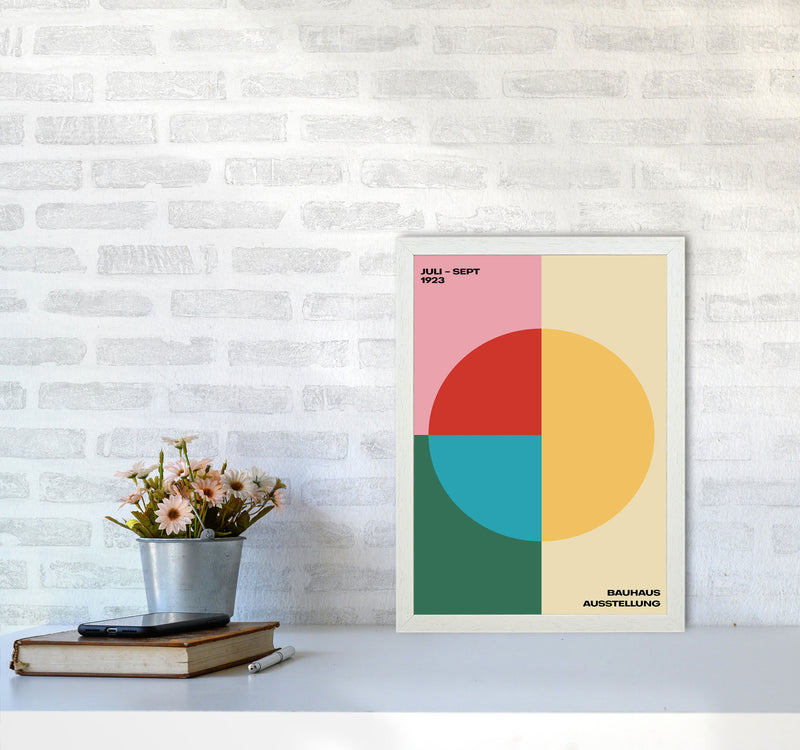 Bauhaus Juli-Sept 1923 Art Print by Jason Stanley A3 Oak Frame
