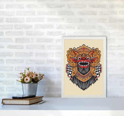Balinese Mythology Art Print by Jason Stanley A3 Oak Frame