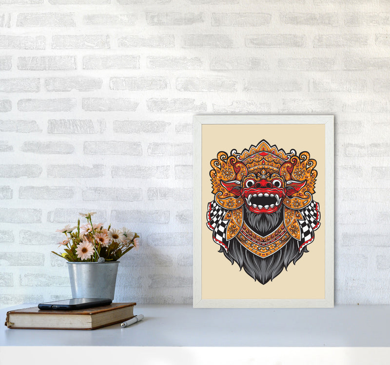 Balinese Mythology Art Print by Jason Stanley A3 Oak Frame