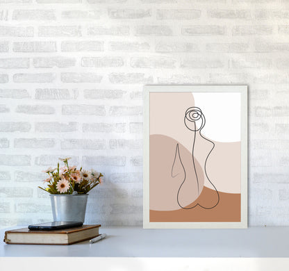 Female Figure III Art Print by Jason Stanley A3 Oak Frame