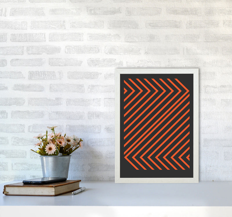 Pattern Series -1 Art Print by Jason Stanley A3 Oak Frame
