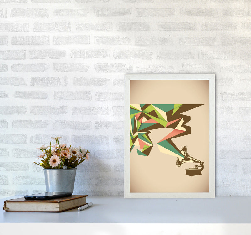Sounds Good To Me Art Print by Jason Stanley A3 Oak Frame