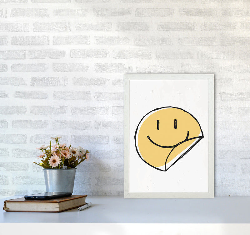 Good Vibes Only Art Print by Jason Stanley A3 Oak Frame