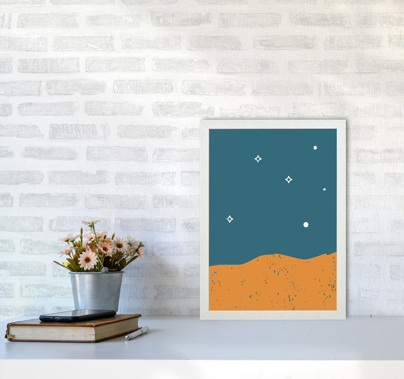 Starry Night Art Print by Jason Stanley A3 Oak Frame