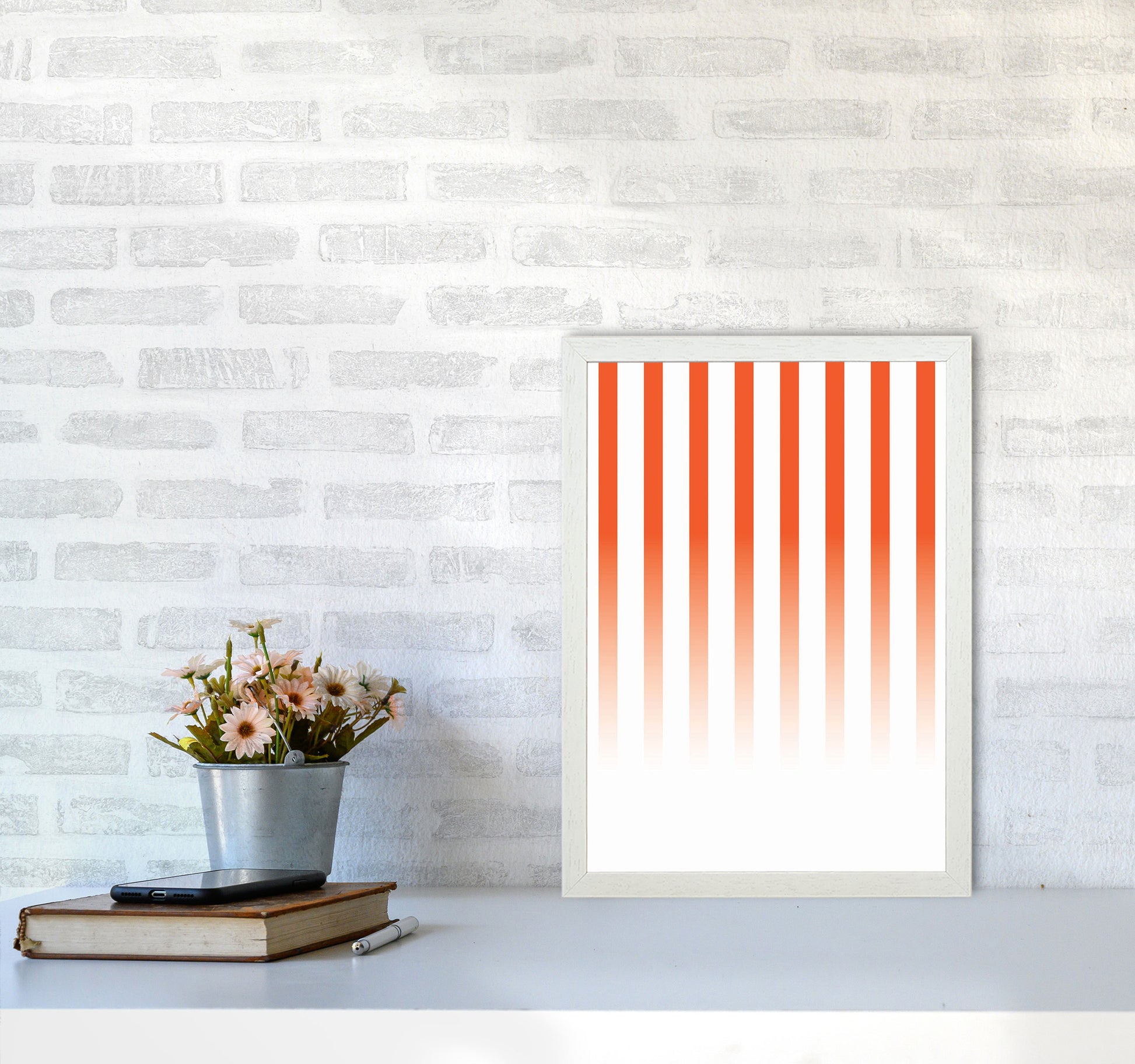 Fade Away Art Print by Jason Stanley A3 Oak Frame