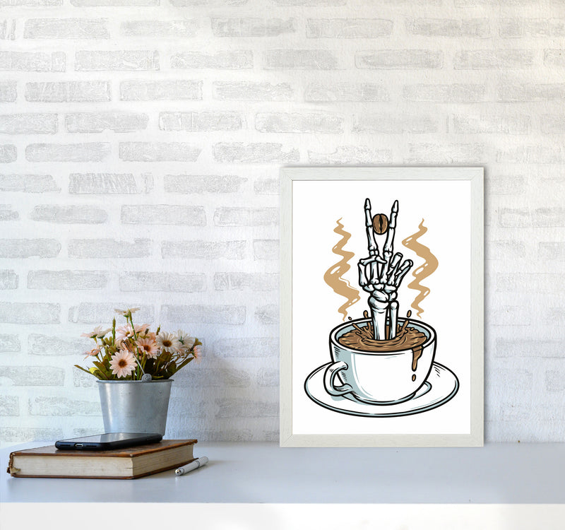 Peace!! Art Print by Jason Stanley A3 Oak Frame