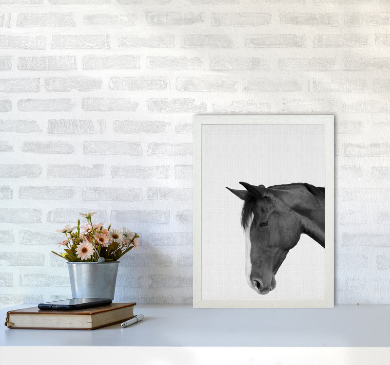 Man's Best Friend Art Print by Jason Stanley A3 Oak Frame