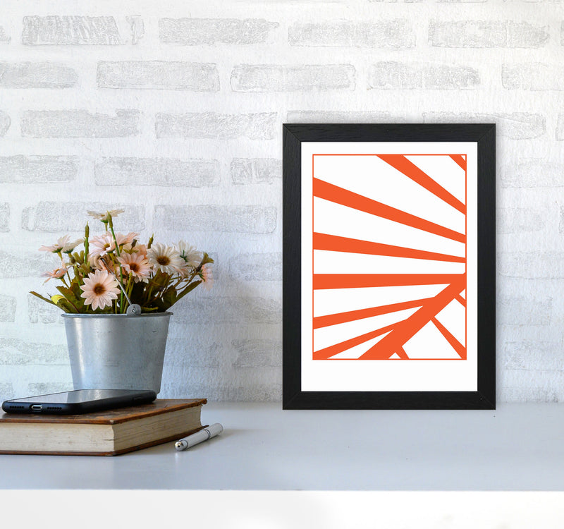 Minimal Geometric Series - 26 Art Print by Jason Stanley A4 White Frame