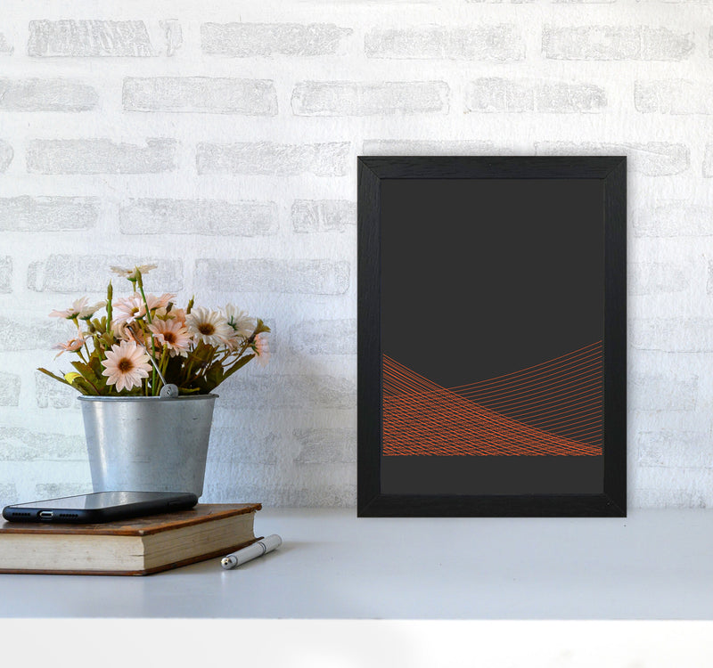 Minimal Geometric Series - 11 Art Print by Jason Stanley A4 White Frame