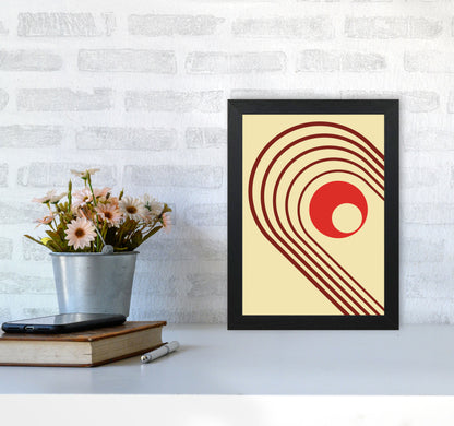 Minimal Geometric Series - 37 Art Print by Jason Stanley A4 White Frame