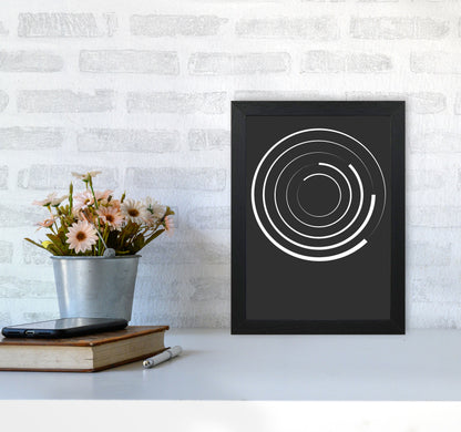 Minimal Geometric Series - 28 Art Print by Jason Stanley A4 White Frame