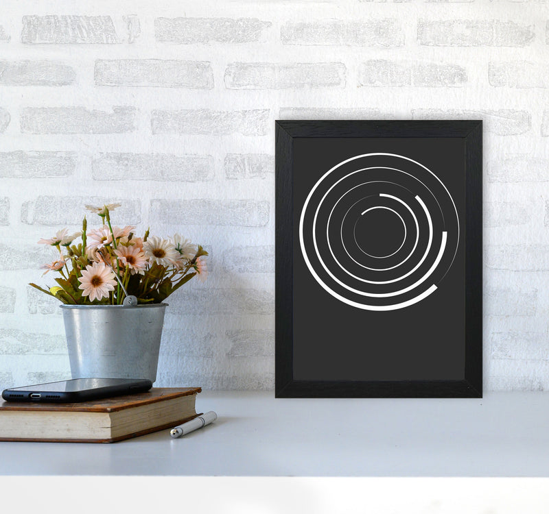 Minimal Geometric Series - 28 Art Print by Jason Stanley A4 White Frame