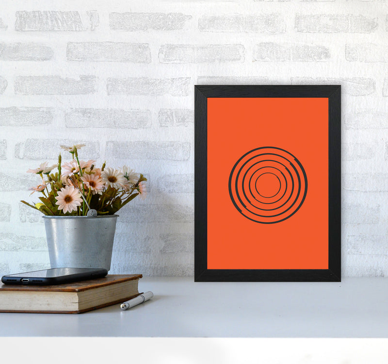 Minimal Geometric Series - 27 Art Print by Jason Stanley A4 White Frame