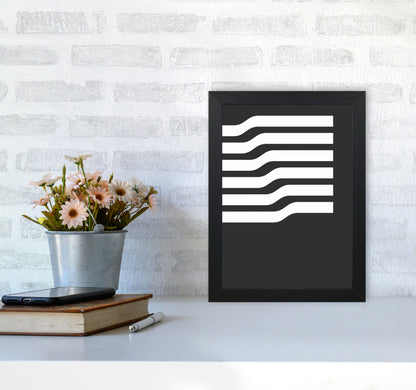 Minimal Geometric Series - 17 Art Print by Jason Stanley A4 White Frame