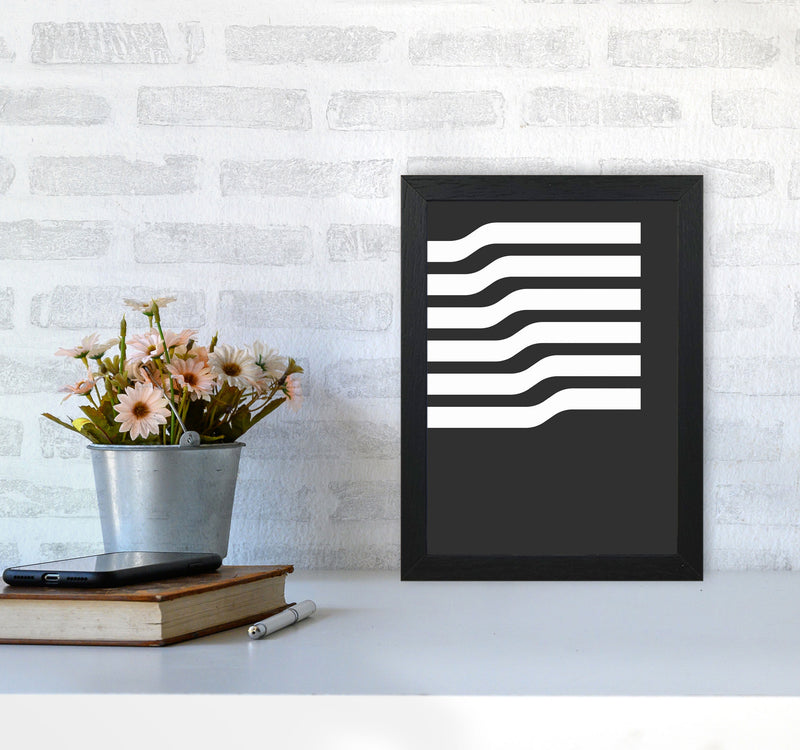 Minimal Geometric Series - 17 Art Print by Jason Stanley A4 White Frame